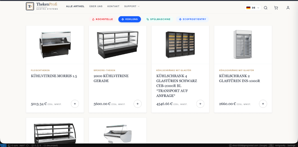 ThekenProfi Gastro Systems Shop
