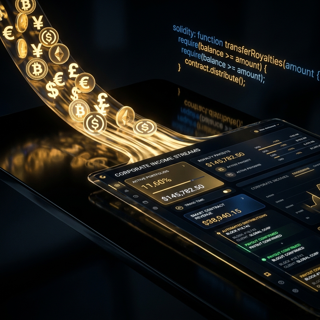 Royalty Revenue Stream - Passive Income through Tokenized Export